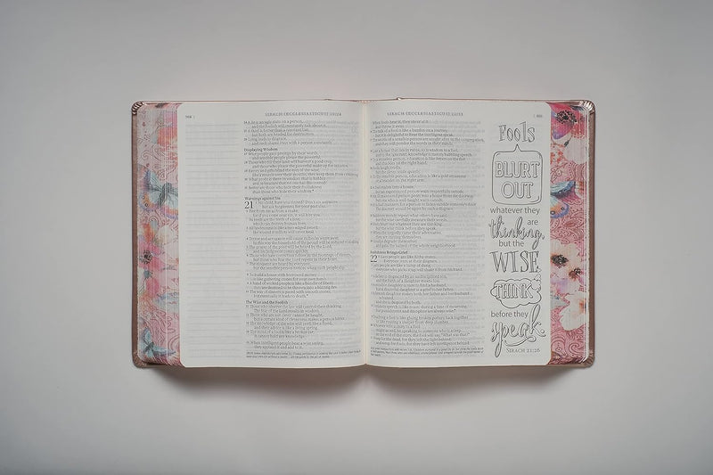 Inspire Catholic Bible NLT: The Bible for Coloring &amp; Creative Journaling by Tyndale