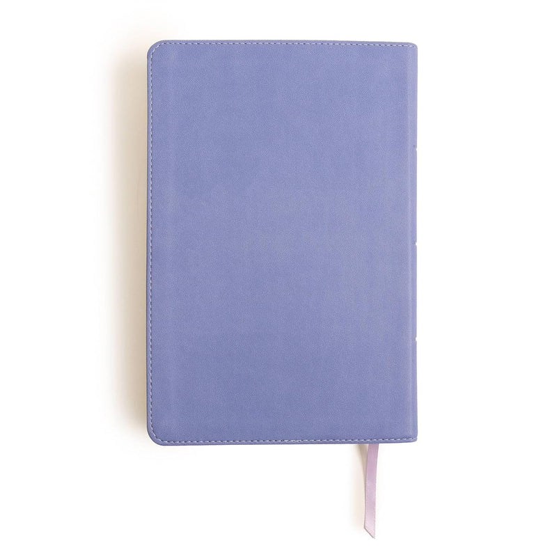 KJV Personal Size Giant Print Bible, Lavender Leather Touch – Large Print by Holman Bible Publishers
