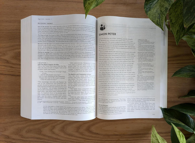 The Life Recovery Bible: New Living Translation by Tyndale House Publishers, Inc.