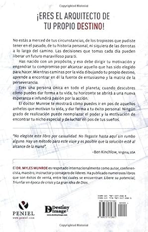 Dibuja tu Destino: No estás a merced de tus circunstancias, tropiezos o errores. Tus decisiones te liberan  by Dr. Myles Munroe