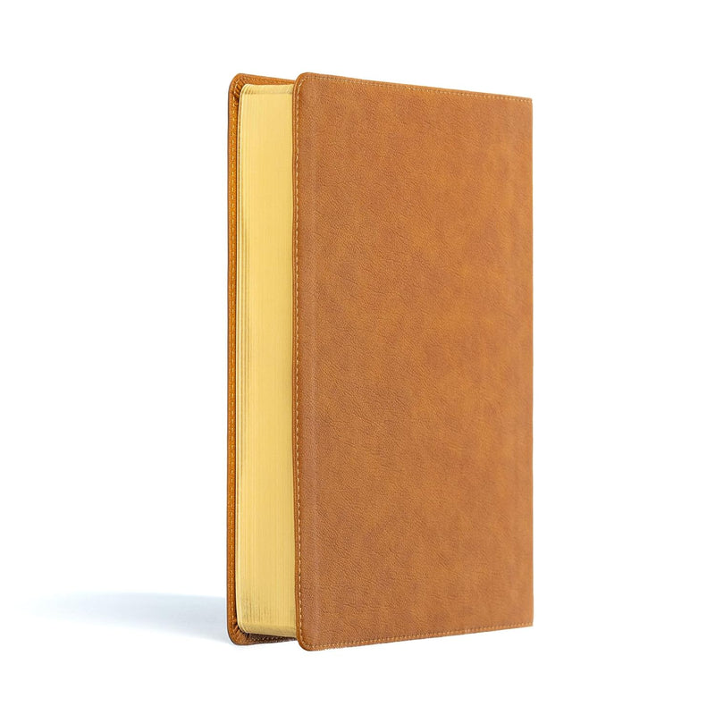 KJV Notetaking Bible, Large Print Edition, Camel Leather Touch by Holman Bible Publishers