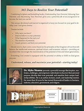 Myles Munroe Andachtsbuch und Tagebuch: 365 Tage zum Verstehen, Freisetzen und Maximieren Ihres Potenzials von Dr. Myles Munroe