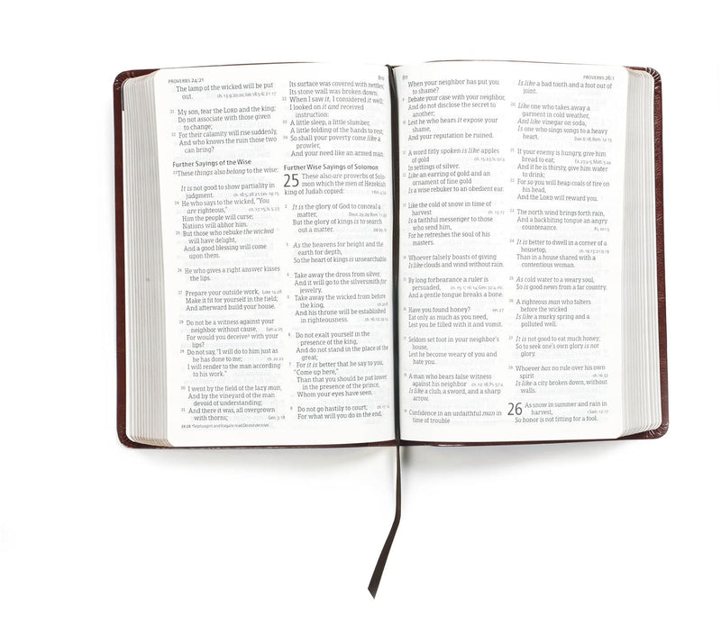 NKJV-Referenzbibel in Großdruck, persönliche Größe, von Holman Bible Staff