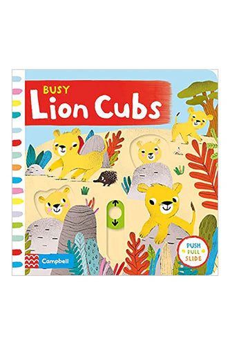 Busy Lion Cub by Nerodova Maria in Hardcover