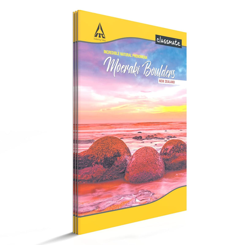 Classmate Long Book - Single Line, 240 Pages, 297 mm x 210 mm - Pack Of 3 Visit the Classmate Store