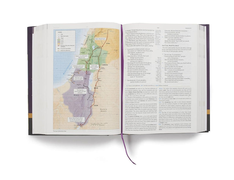 Holman Study Bible: New King James Version, Large Print, Full-Color Hardcover by Holman Bible Publishers