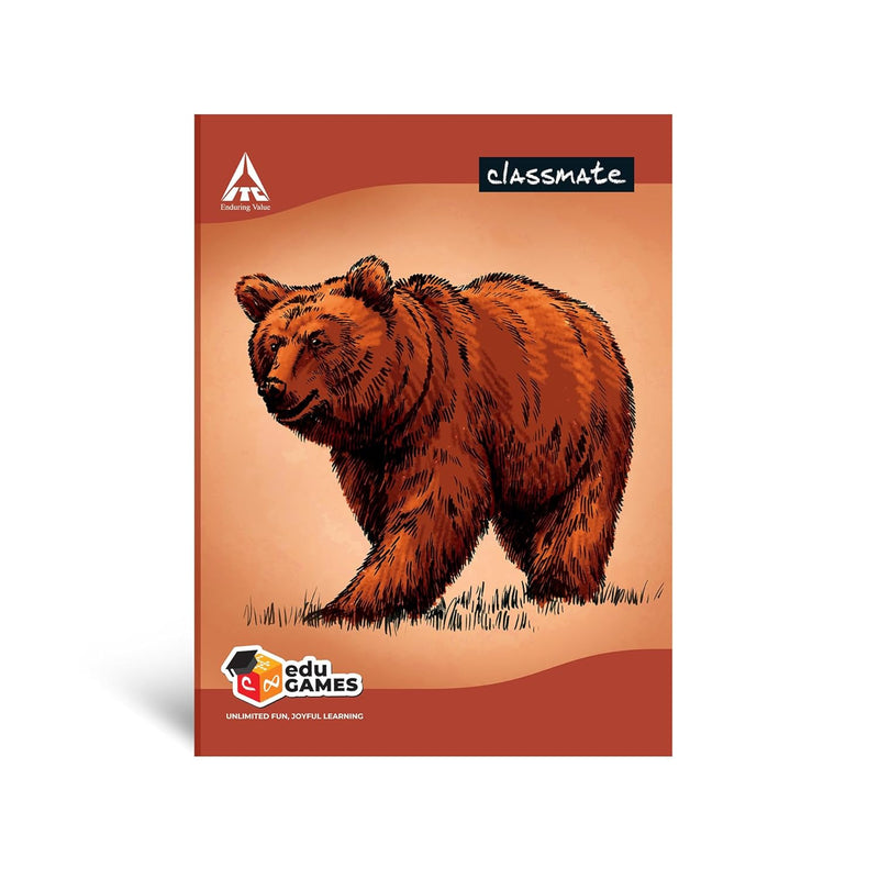 classmate Notebook | 72 Pages | Unruled | 24.0cm x 18.0cm | Pack of 4 | Unruled Notebook for School Students Visit the Classmate Store