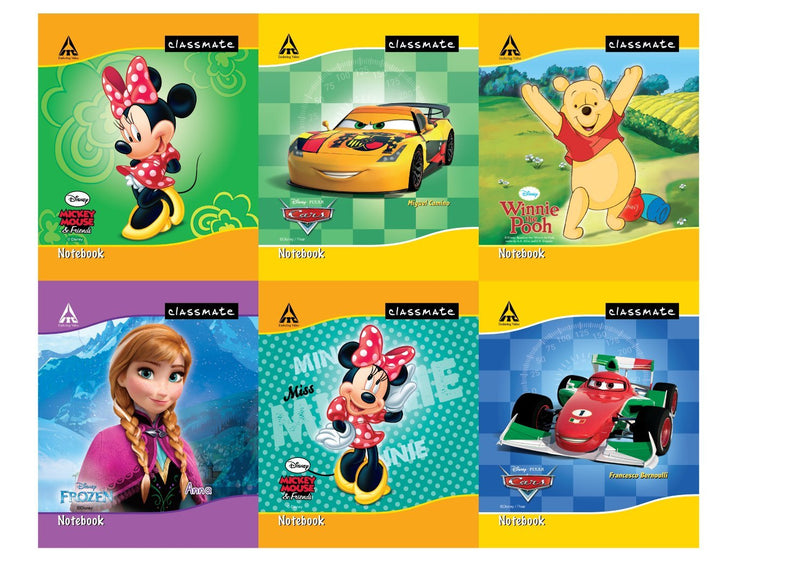 Classmate Notebook - Soft Cover, 172 Pages, 190x155mm, Unruled Visit the Classmate Store