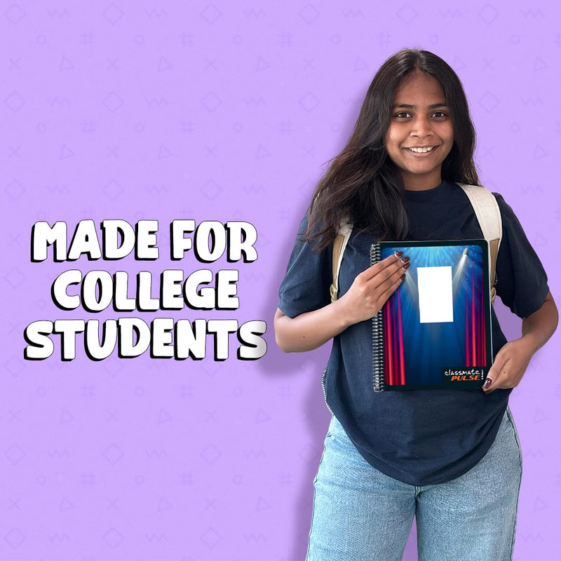 Classmate Pulse 6 Subject Notebook - Single Line