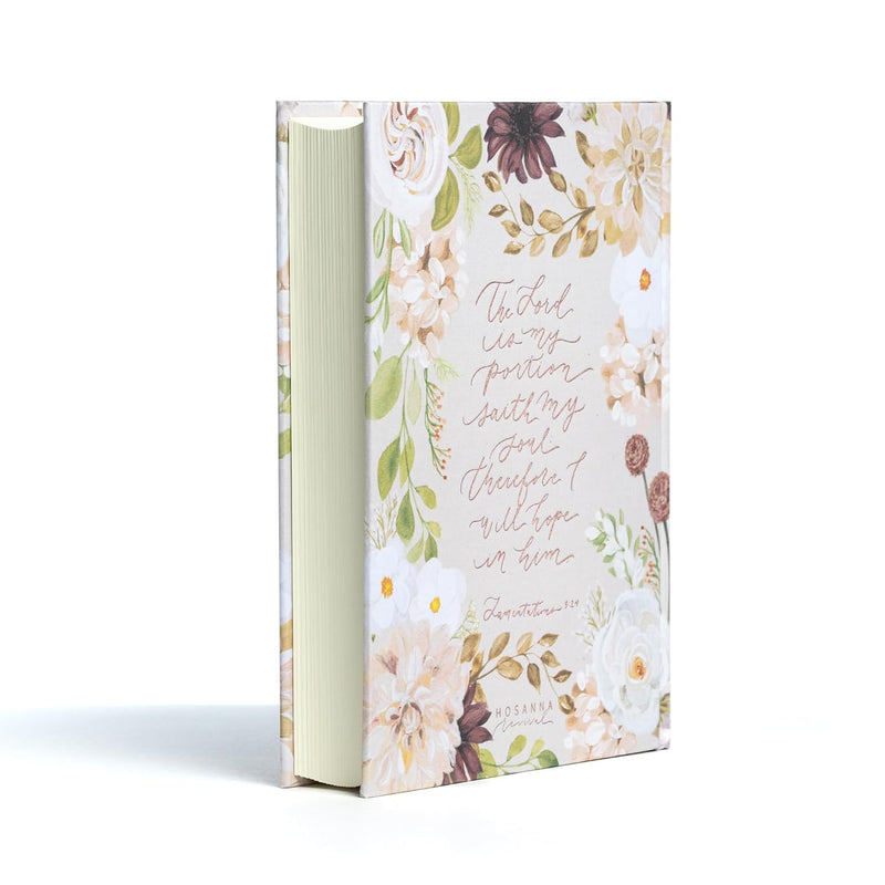 KJV Notetaking Bible, Blush Cloth-over-Board, Hosanna Revival Edition, Hardcover, Large Print, 15 July 2023 by Holman Bible Publishers