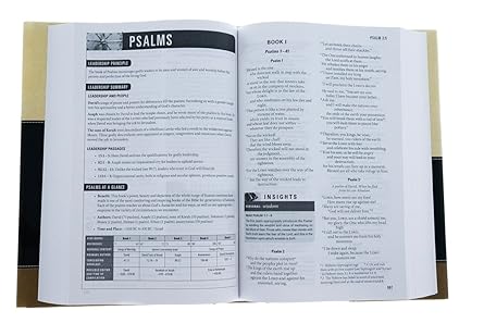 Leadership Bible: New International Version, Leading by the Book by Sidney Buzzell