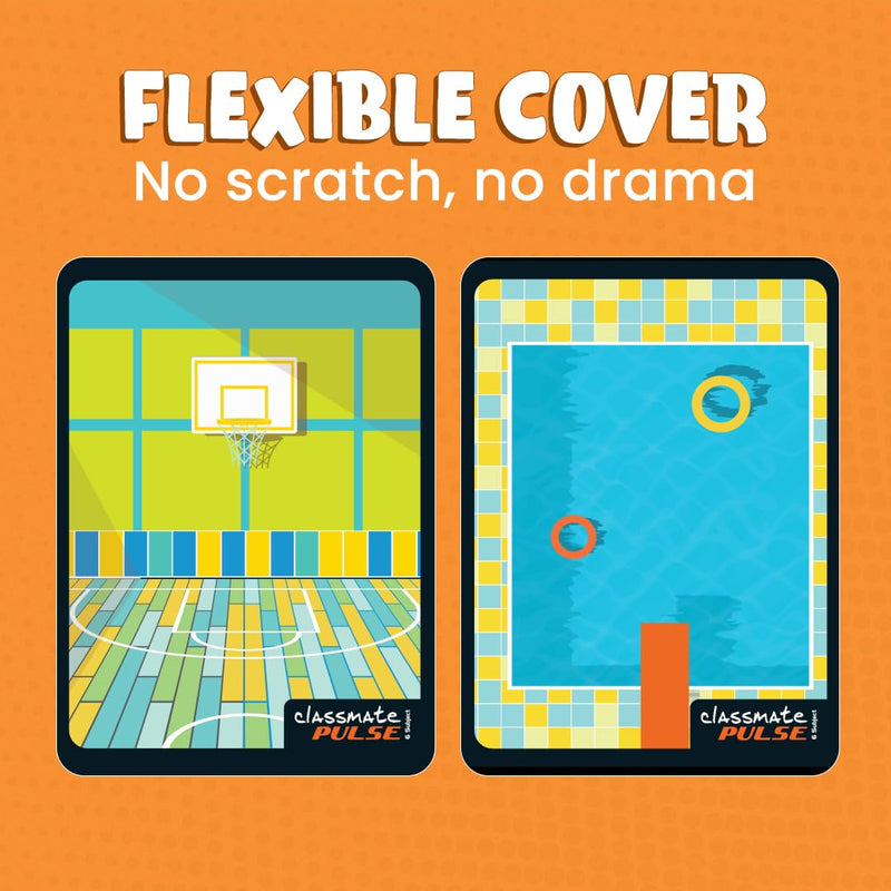 Classmate Pulse 6-Subject Spiral Notebook | Single Line, 300 Pages, 26.7 cm x 20.3 cm