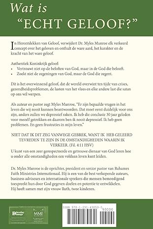 Herontdekken van Geloof by Dr. Myles Munroe
