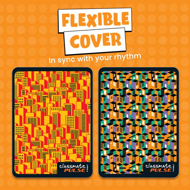 Classmate Pulse 6 Subject Spiral Notebook - Pack of 1