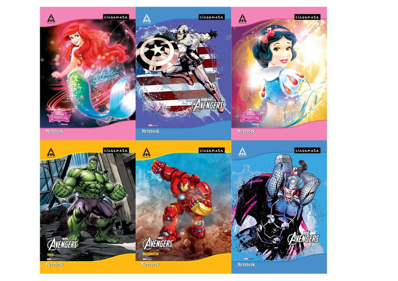 Classmate Longbook - 297 X 210 mm, 108 Pages, Single line Visit the Classmate Store