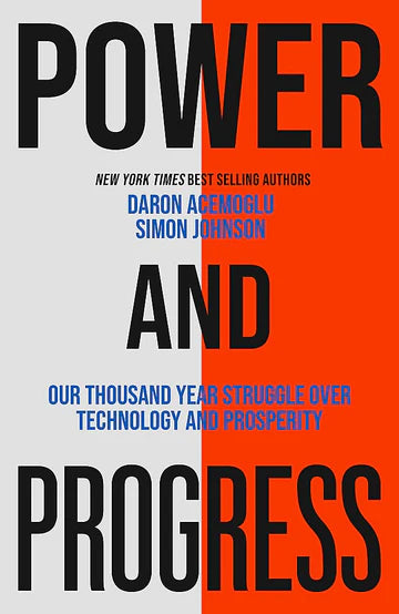 Power And Progress: Our Thousand-Year Struggle Over Technolog Prosperity by Daron Acemoglu Simon Johnson in Paperback