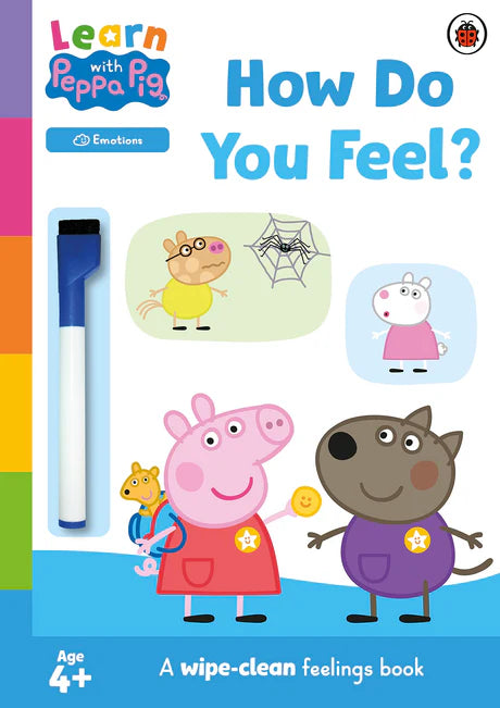 Learn With Peppa: How Do You Feel? by Peppa Pig in Paperback