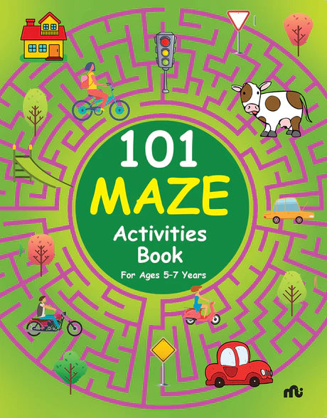 101 Maze Activity by Moonstone in Paperback