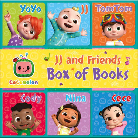 Offizielle Cocomelon: Jj &amp; Friends Box Of Books von Cocomelon im Pappbilderbuch