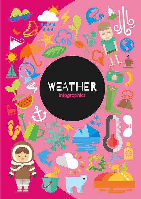 Weather: Infographics by Harriet Brundle in Paperback