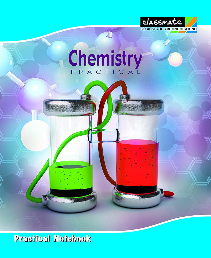 Classmate PRACTICAL BOOK - CHEMISTRY - 265 X 215 mm, 108 Pages, Single line/blank(standard) Visit the Classmate Store