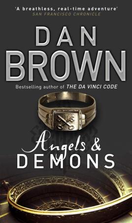 Angels & Demons by Dan Brown in Paperback