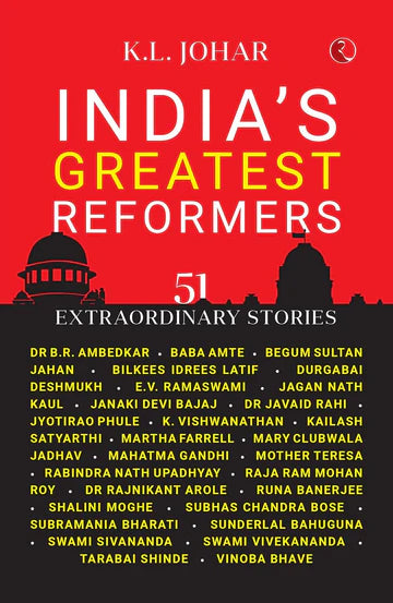 India’s Greatest Reformers by K.L. Johar in Paperback