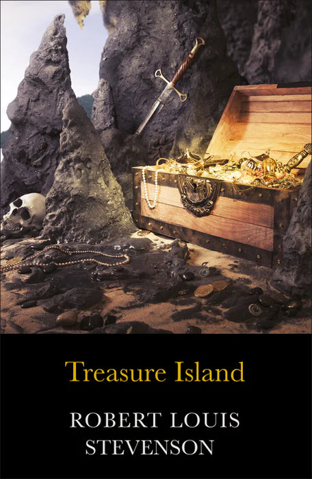 Treasure Island by Robert Louis Stevenson in Paperback