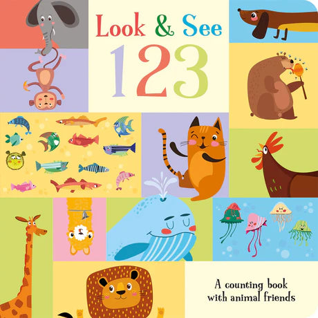 Look & See 123 by Amber Lily in Board Books
