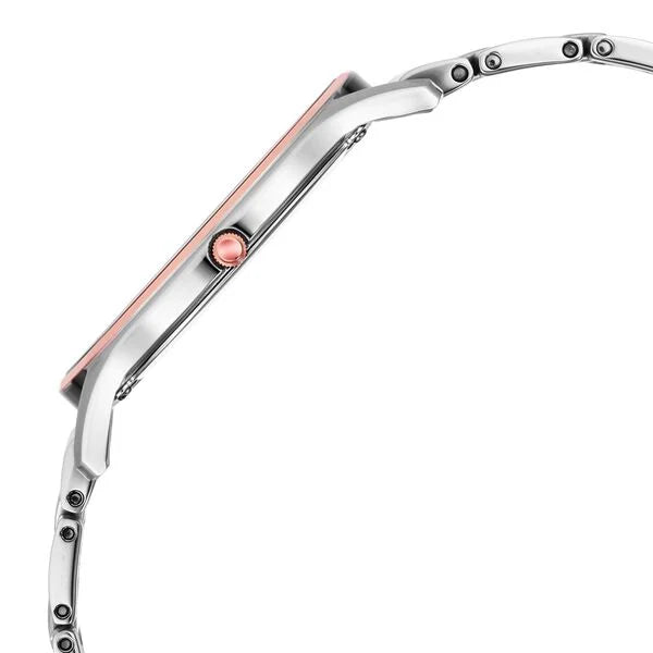 Titan Quartz Analog Silver Dial Stainless Steel Strap Watch for Men