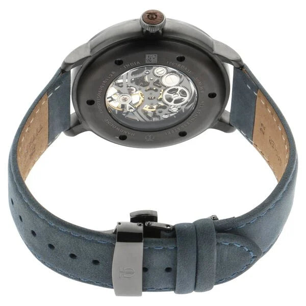 Titan Magnate Blue Dial Automatic Leather Strap watch for Men