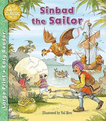 Classic Tales Easy Readers Sinbad The Sailor by Val Biro in Paperback