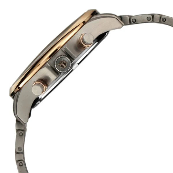 Titan Maritime Anthracite Chronograph Stainless Steel Strap watch for Men