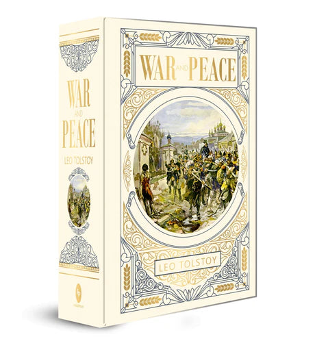 War And Peace (Deluxe Hardbound Edition) by Leo Tolstoy in Hardcover
