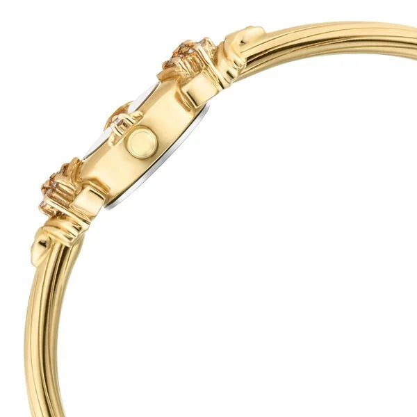 Titan Nebula Quartz Analog 18 Karat Solid Gold Watch for Women