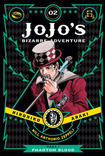 Jojo'S Bizarre Adventure Part 1 02 by Hirohiko Araki in Hardcover