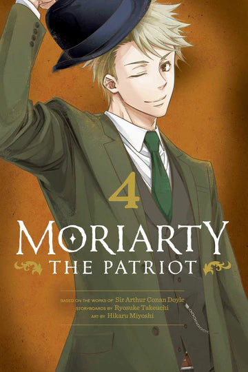 Moriarty The Patriot Vol. 04 by Ryosuke Takeuchi Hikaru Miyoshi in Paperback