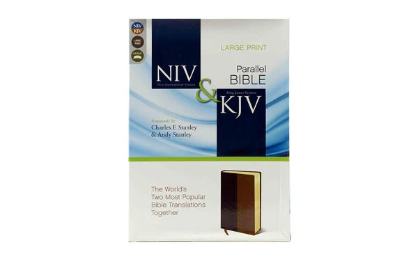 NIV KJV Parallel Bible Large Print