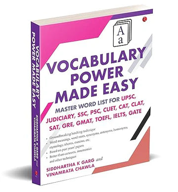 Vocabulary Power Made Easy: Master Word List For UPSC by Siddhartha K. Garg