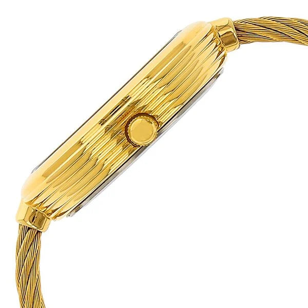 Titan Raga Garden of Eden Champagne Dial Analog Stainless Steel Strap watch for Women