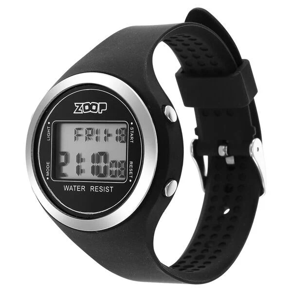 Zoop By Titan Digital Dial Unisex Watch With Silicone Strap for Kids