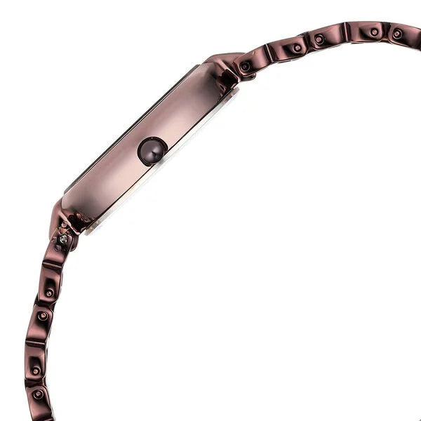 Titan Raga Women's Allure: Brown Dial with designer Metal Strap Watch