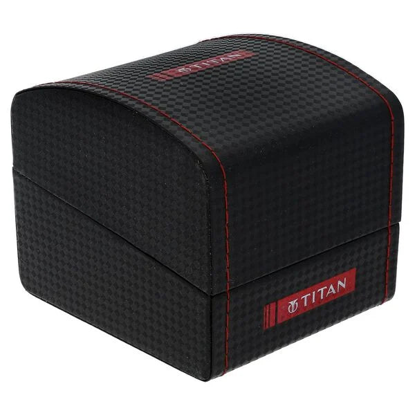 Titan Women's Purple Allure Watch: Floral Mosaic Dial & Sleek Strap