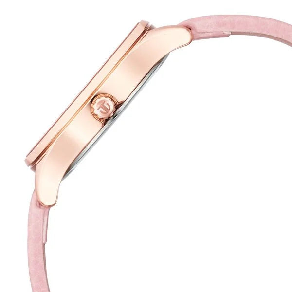 Titan Pastel Dreams Pink Mother of Pearl Dial Analog Leather Strap Watch for Women