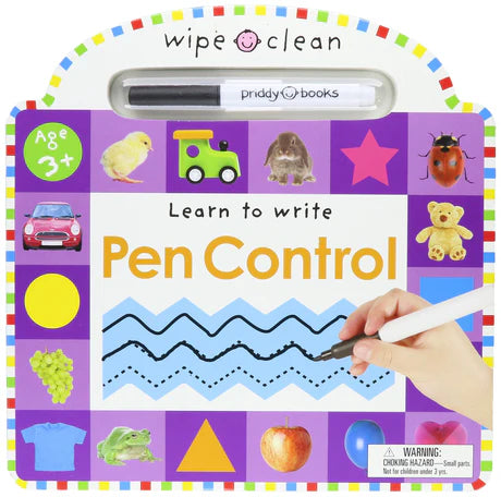 Wipe Clean: Pen Control by Roger Priddy in Hardcover