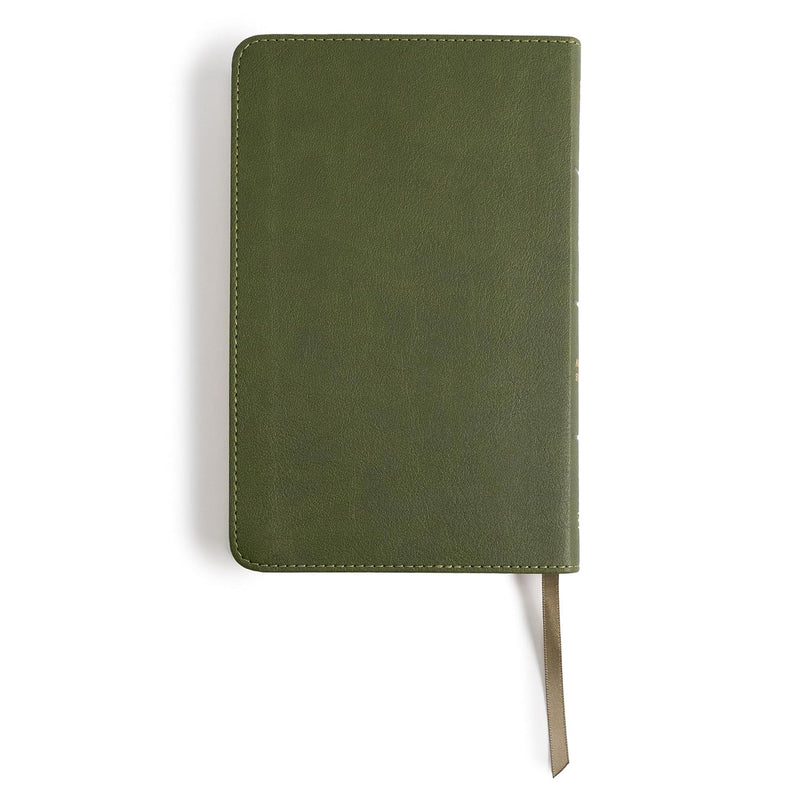 NASB-Bibel in persönlicher Größe, Olive Leathertouch von Holman Bible Publishers