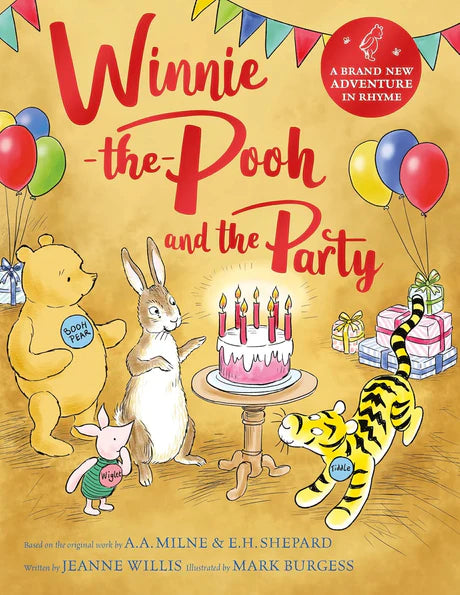 Winnie-The-Pooh And The Party by Jeanne Willis in Hardcover