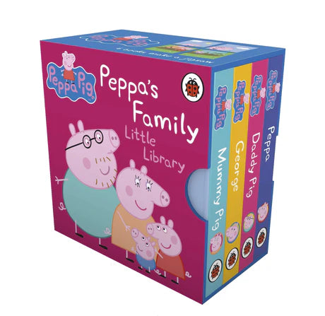 Peppa Pig – Kleine Bibliothek der Familie Peppa Pig in Pappbilderbüchern