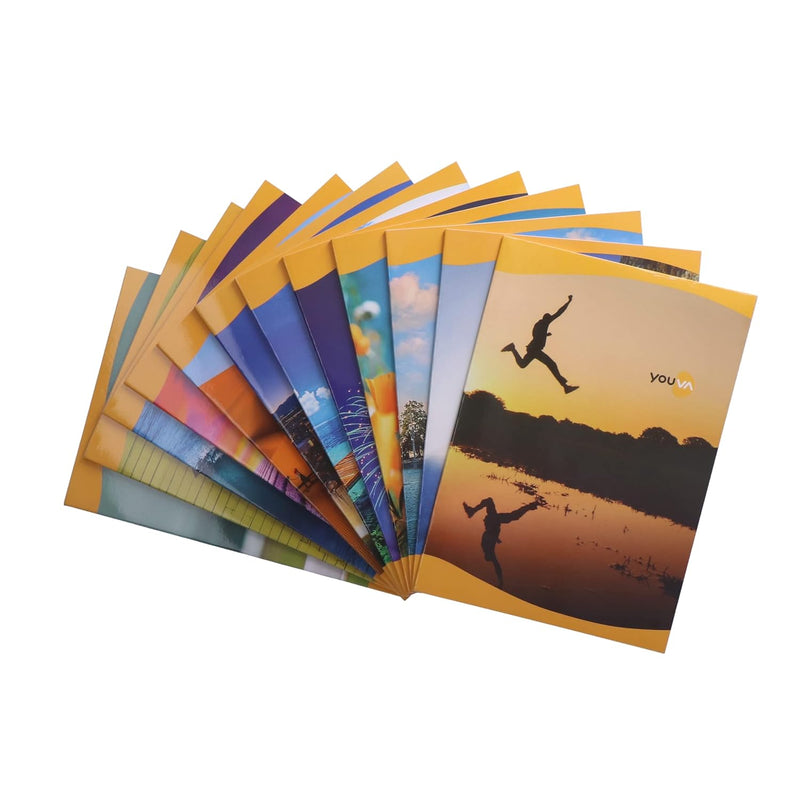 Navneet YOUVA Soft Bound Long Book - A4, 228 Pages (Pack of 6)