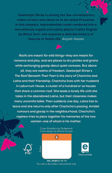 The Roof Beneath their Feet by Geetanjali Shree in Hardcover